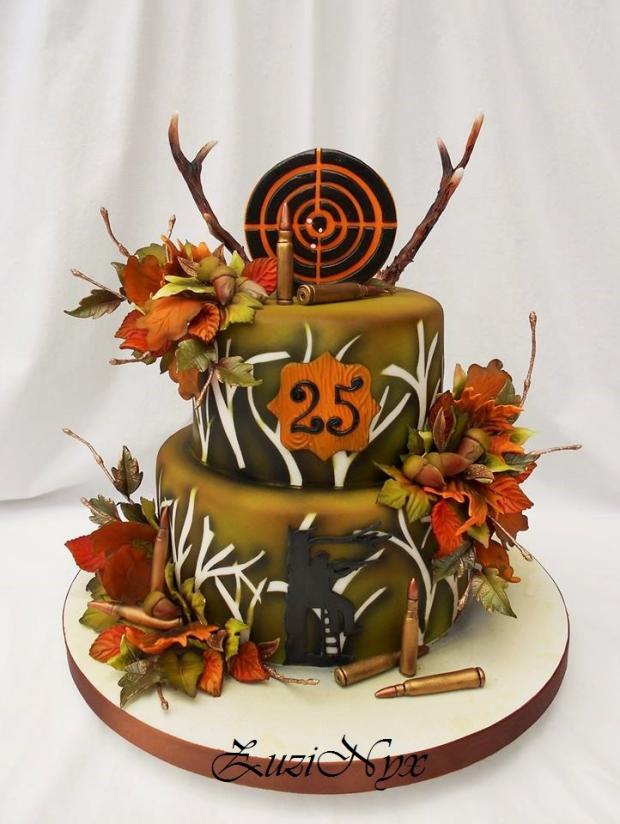 ..poľovnícka.., torta, Narodeninové torty ..poľovnícka.., torta, Narodeninové torty, ZuziNyx, 1