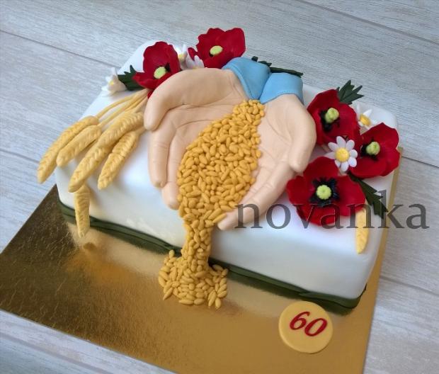Pre poľnohospodára, torta, Narodeninové torty Pre poľnohospodára, torta, Narodeninové torty, novanka, 1