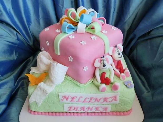 Myšky na torte, torta, Torty so zvieratkami, Ildi B., 1