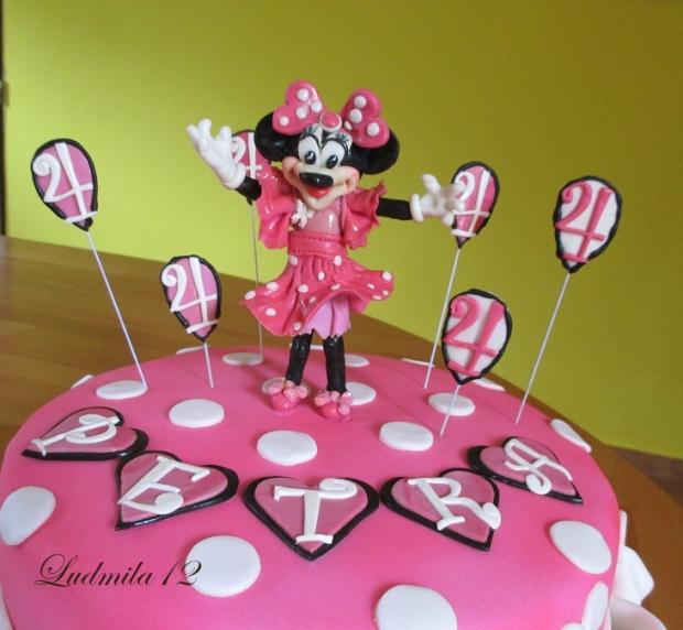 Minnie pre Petru, torta, Rozprávkové torty Minnie pre Petru, torta, Rozprávkové torty, ludmila12, 2