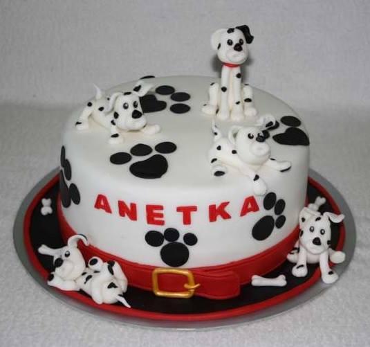 Dalmatínska, torta, Torty so zvieratkami Dalmatínska, torta, Torty so zvieratkami, stanula, 1