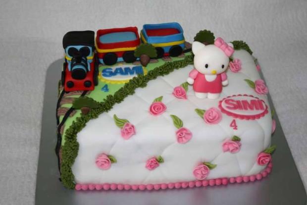 Pre dvojčatá, torta, Ostané torty pre deti Pre dvojčatá, torta, Ostané torty pre deti, stanula, 1