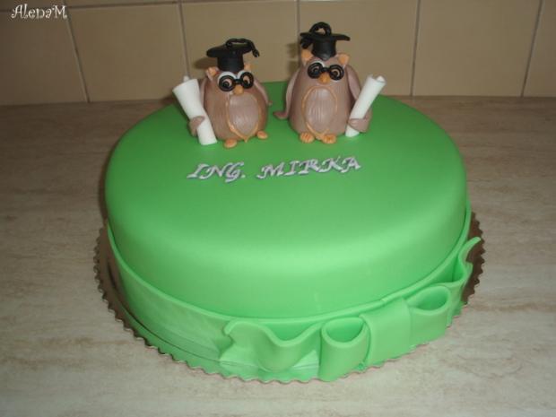 Pre čerstvú ING., torta, Torty - škola, stužková, AlenaM, 1