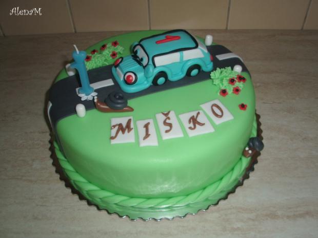 Narodeninová, torta, Torty autíčka, vláčiky, AlenaM, 1