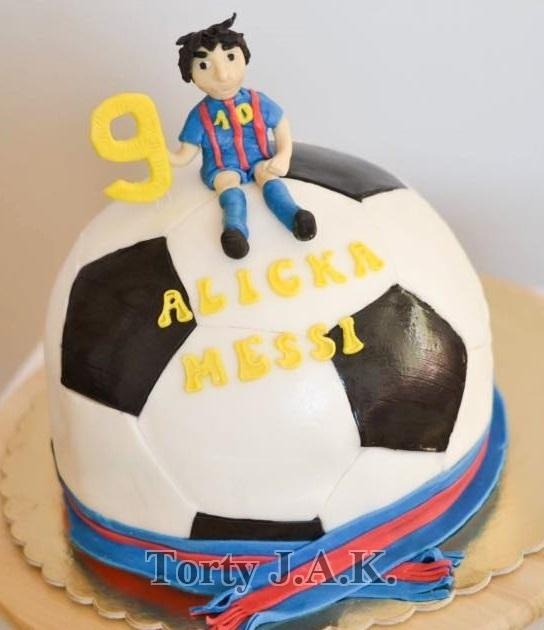 Ovocná futbalová lopta, torta, Športové torty, Torty J.A.K., 1