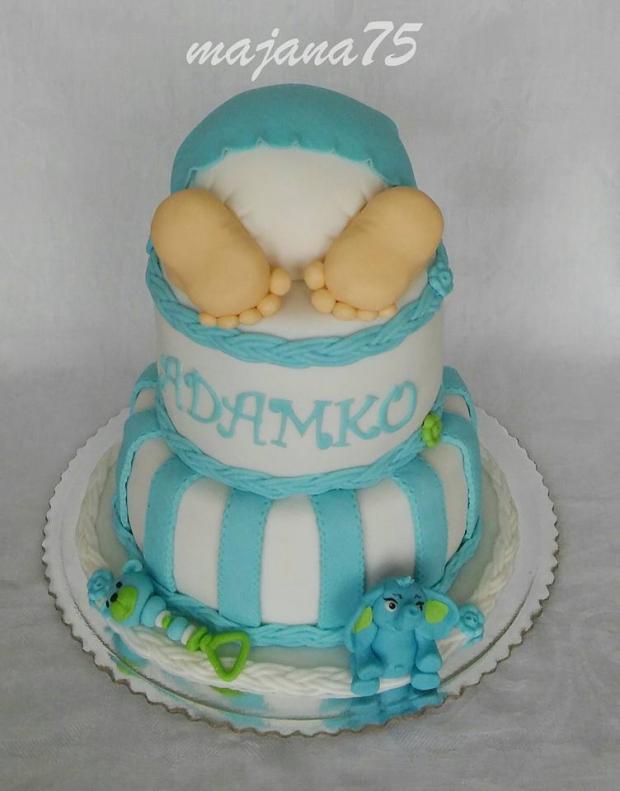 babatkovska, torta, Torty na krstiny, majana75, 1