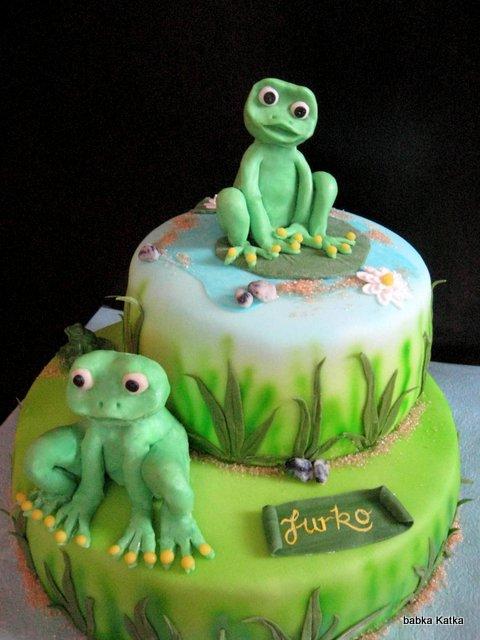 Žabia, torta, Torty so zvieratkami Žabia, torta, Torty so zvieratkami, babka Katka, 1