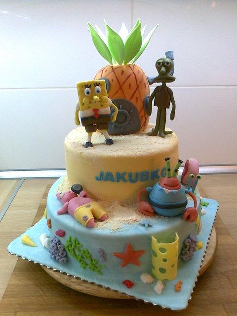 Spongebob, torta, Rozprávkové torty Spongebob, torta, Rozprávkové torty, ildi72, 1