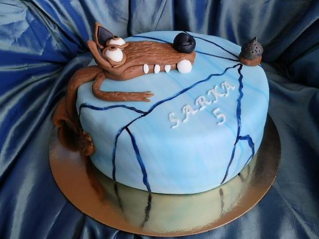 Doba ľadová, torta, Rozprávkové torty, Ildi B., 1