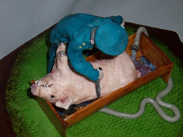zakáľač - požiarnik, torta, Narodeninové torty zakáľač - požiarnik, torta, Narodeninové torty, mariaJ, 2