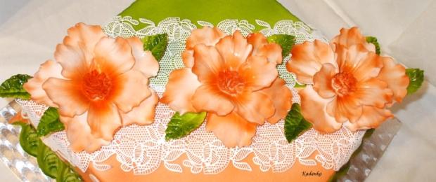 Kombinácia marhuľa a pistácia, torta, Narodeninové torty, Kadanka, 2