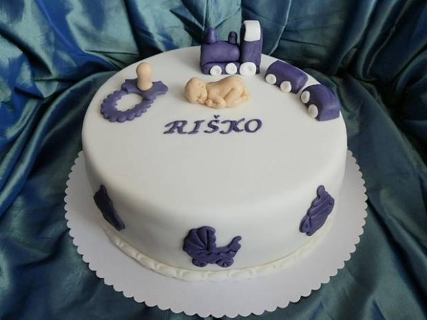 Krstinová s vláčikom, torta, Torty na krstiny, Ildi B., 1