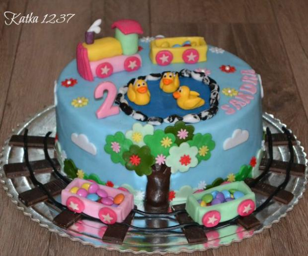 s vláčikom pre dievčatko, torta, Torty autíčka, vláčiky s vláčikom pre dievčatko, torta, Torty autíčka, vláčiky, katka1237, 1