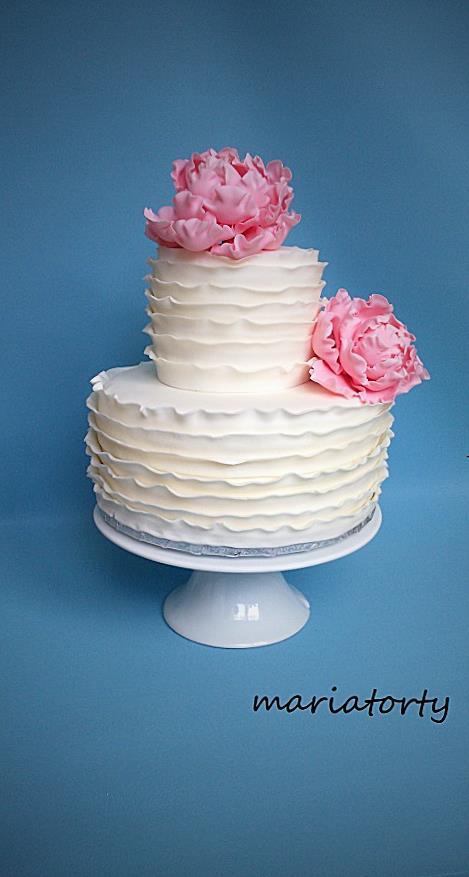 volaniková, torta, Svadobné torty volaniková, torta, Svadobné torty, maria285, 1