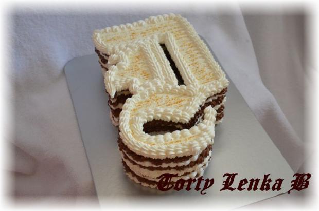 penove "D", torta, Narodeninové torty, lenca2410, 1