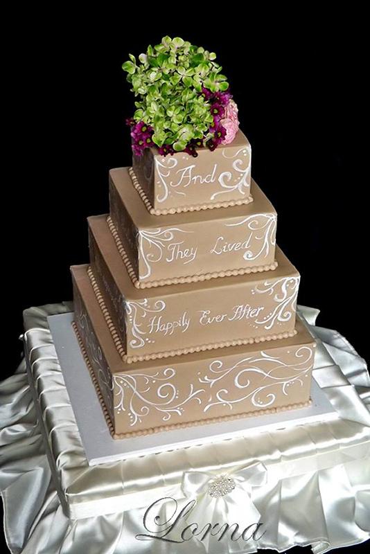 ..a žili šťastne, až kým nepomreli.., torta, Svadobné torty ..a žili šťastne, až kým nepomreli.., torta, Svadobné torty, Lorna, 1