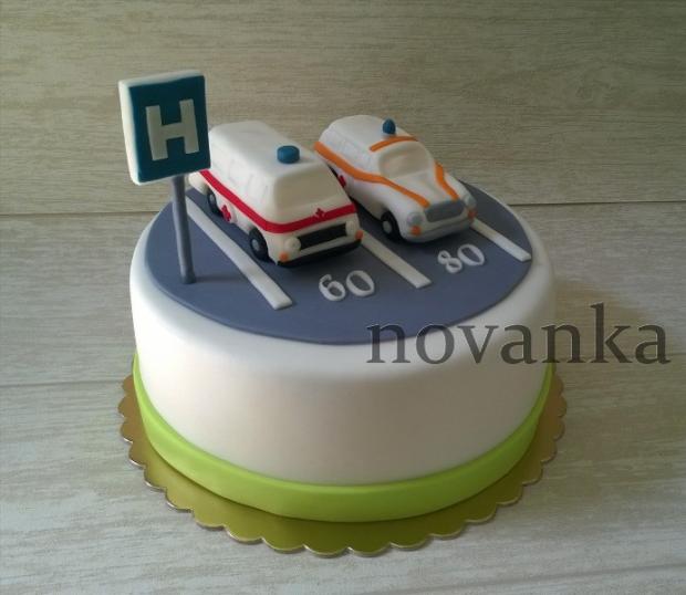 Sanitky 1202ka a 1203ka, torta, Narodeninové torty Sanitky 1202ka a 1203ka, torta, Narodeninové torty, novanka, 1