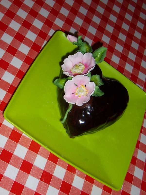 čokoládové srdiečko, torta, Čokoládové torty čokoládové srdiečko, torta, Čokoládové torty, mariaJ, 1