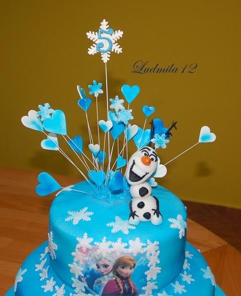 FROZEN, torta, Rozprávkové torty FROZEN, torta, Rozprávkové torty, ludmila12, 2