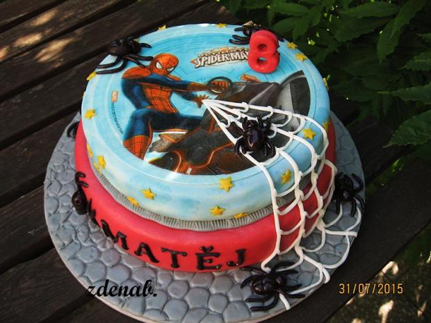 spidermann, torta, Ostané torty pre deti, zdenab., 1