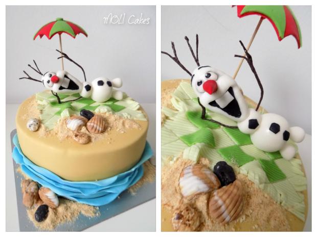 Olaf, torta, Rozprávkové torty Olaf, torta, Rozprávkové torty, MOLI Cakes, 1