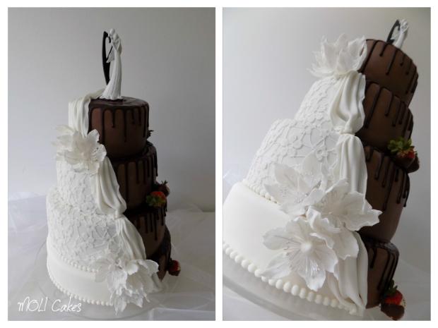 Svadobná, torta, Svadobné torty Svadobná, torta, Svadobné torty, MOLI Cakes, 1