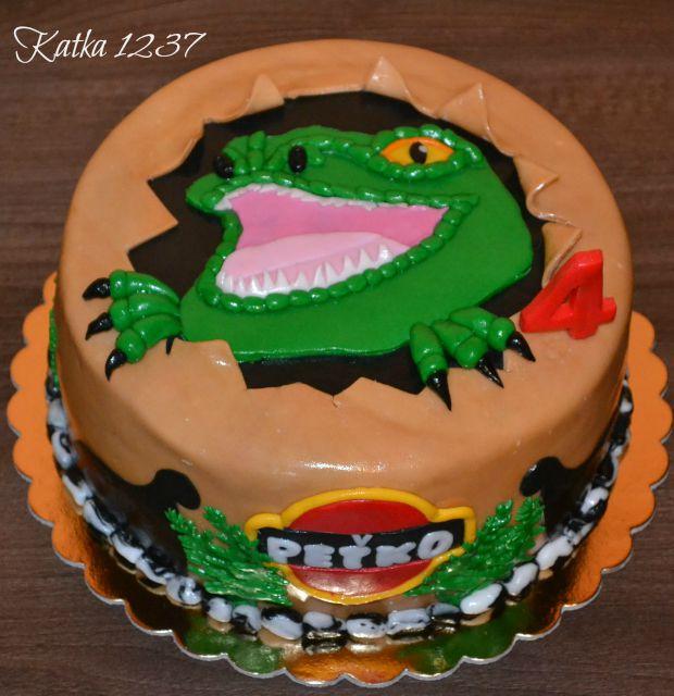 dinosaurus, torta, Torty so zvieratkami dinosaurus, torta, Torty so zvieratkami, katka1237, 1