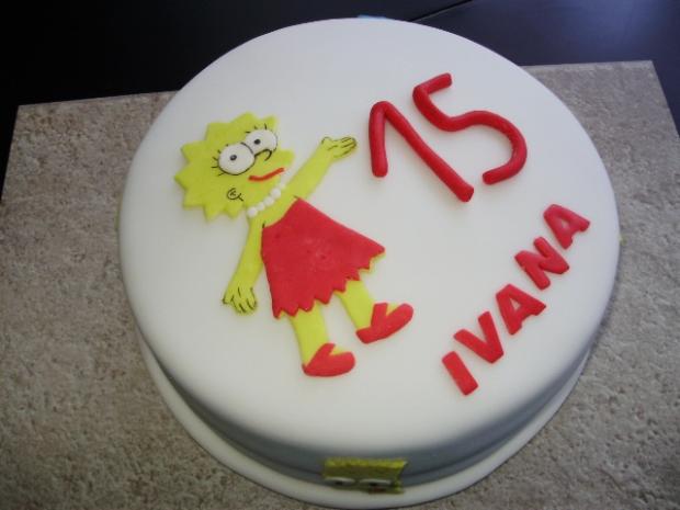 simsonovci, torta, Narodeninové torty, Susua, 1