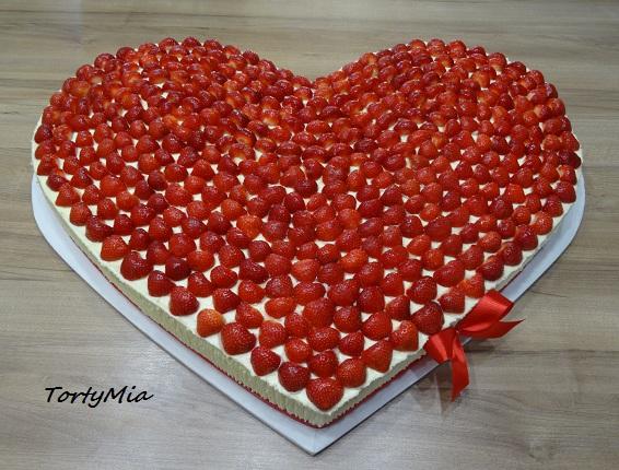 Svadobné srdiečko 70x60cm, torta, Svadobné torty, TortyMia, 2