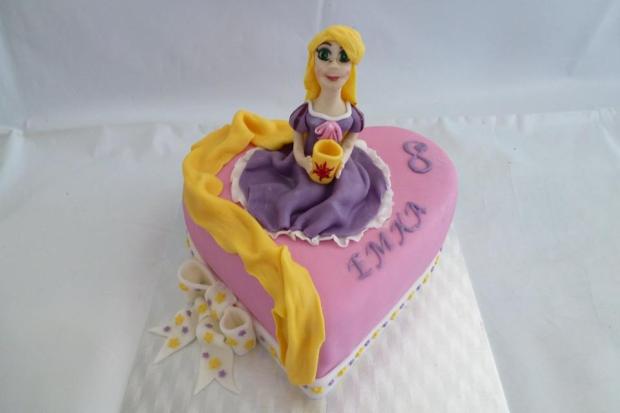 Rapunzel, torta, Torty pre dievčatá Rapunzel, torta, Torty pre dievčatá, zuzu80, 1