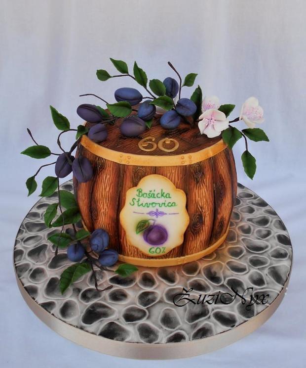 Bošácka slivovica, torta, Narodeninové torty Bošácka slivovica, torta, Narodeninové torty, ZuziNyx, 1