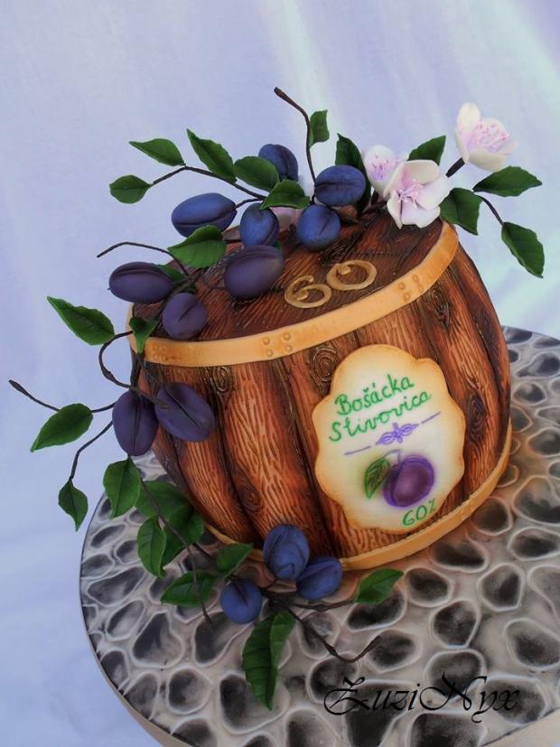 Bošácka slivovica, torta, Narodeninové torty Bošácka slivovica, torta, Narodeninové torty, ZuziNyx, 2