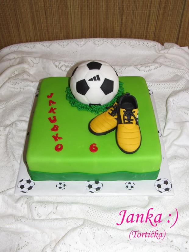 Futbal, torta, Športové torty, -TORTICKA-, 1