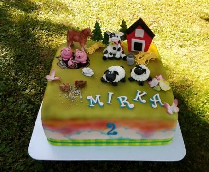 farma, torta, Torty so zvieratkami farma, torta, Torty so zvieratkami, Belen, 1