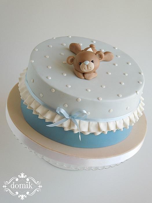 Krstinkova pre chlapceka, torta, Torty na krstiny Krstinkova pre chlapceka, torta, Torty na krstiny, domik, 1