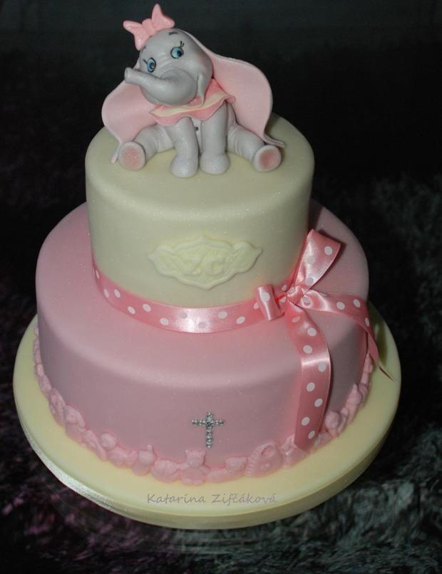 so slonicatkom..., torta, Torty na krstiny so slonicatkom..., torta, Torty na krstiny, Katarina139, 1