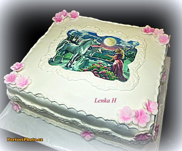 s jednorožcami, torta, Ostané torty pre deti, Ladu-lienka, 1