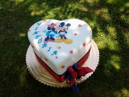 Mickey a Minnie, torta, Rozprávkové torty, Belen, 1
