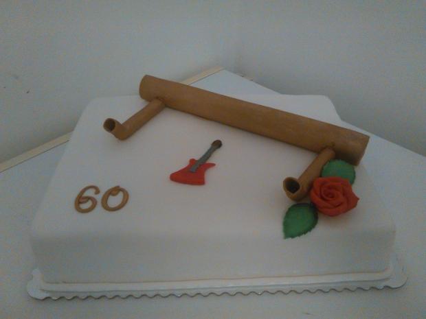 narodeninova pre klampiara hudobnika, torta, Narodeninové torty, katka63, 1