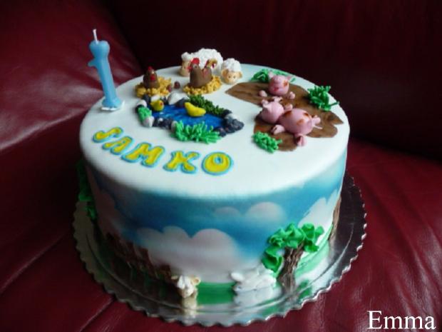 Narodeniny, torta, Torty so zvieratkami, EmmaV, 1