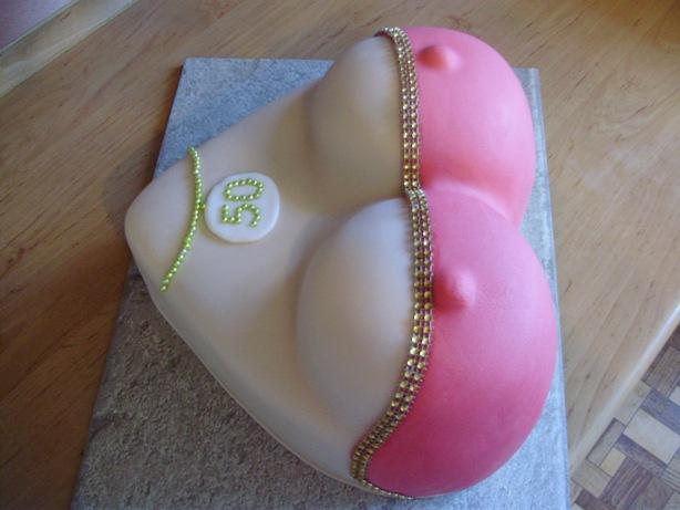prvý krát prsia , torta, Narodeninové torty, Susua, 2