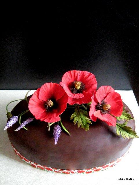 Čokoládová s makmi, torta, Čokoládové torty Čokoládová s makmi, torta, Čokoládové torty, babka Katka, 2
