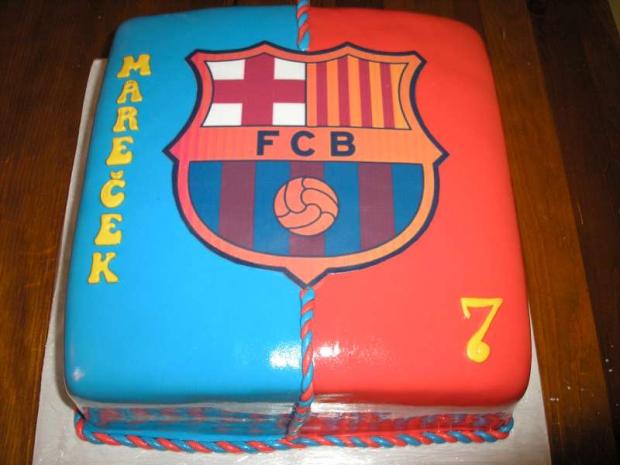 FC Barcelona, torta, Narodeninové torty, petra 18, 1
