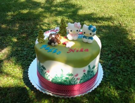 Hello Kitty , torta, Ostané torty pre deti Hello Kitty , torta, Ostané torty pre deti, Belen, 1