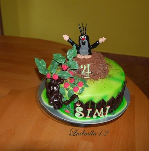 krtko, torta, Torty so zvieratkami krtko, torta, Torty so zvieratkami, ludmila12, 1