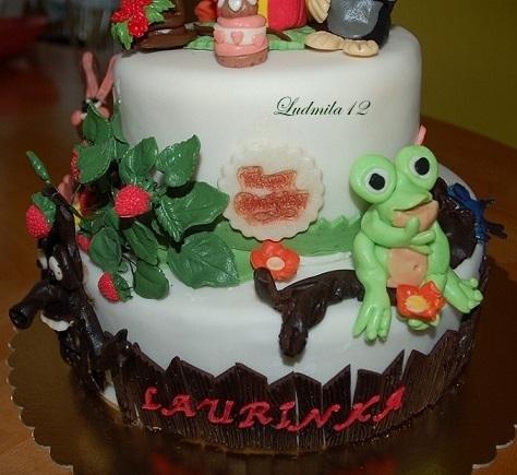 krtková, torta, Torty so zvieratkami krtková, torta, Torty so zvieratkami, ludmila12, 2