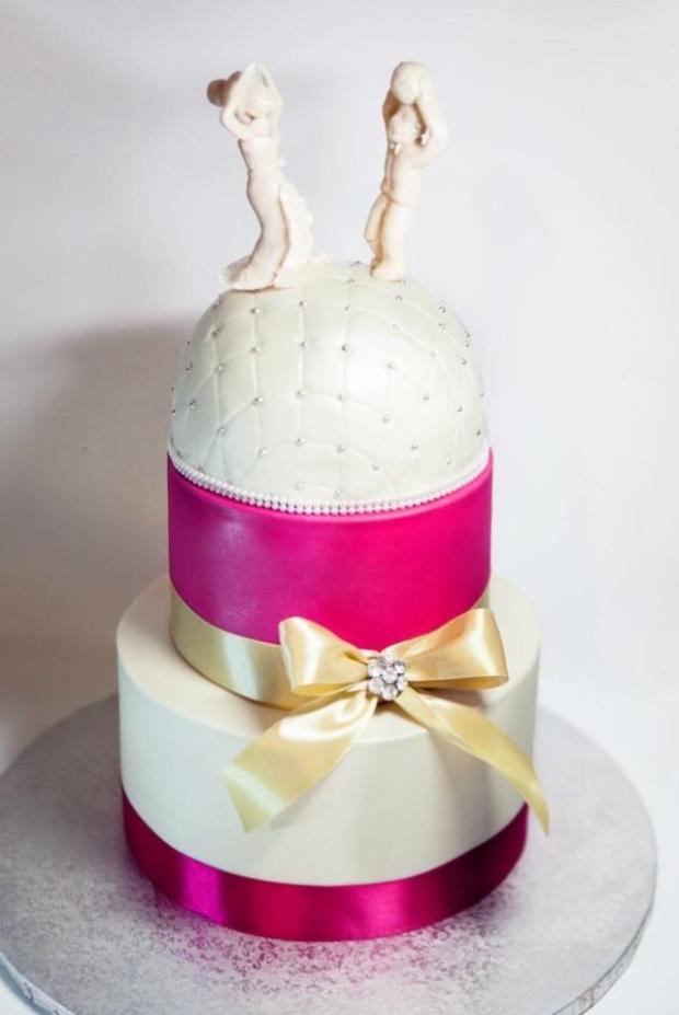 Svadba volejbalistov, torta, Svadobné torty Svadba volejbalistov, torta, Svadobné torty, sweetlubi, 1