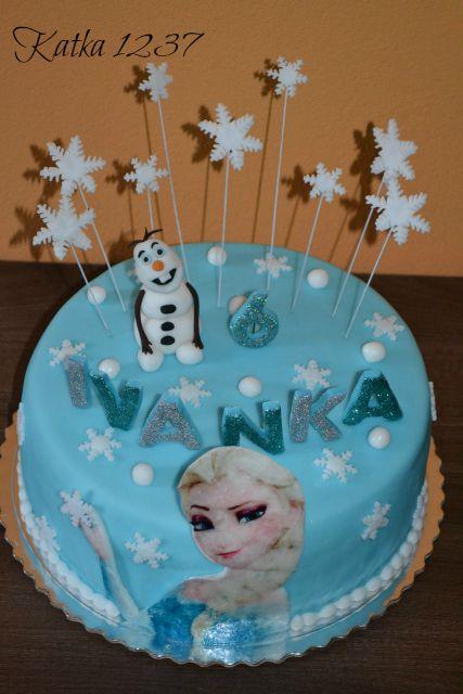 s Olafom, torta, Rozprávkové torty s Olafom, torta, Rozprávkové torty, katka1237, 1