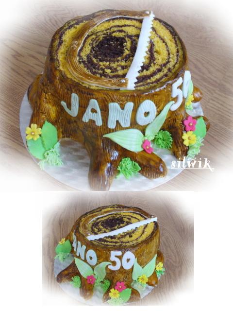 Torta - pník, torta, Netradičné torty, silwik, 1