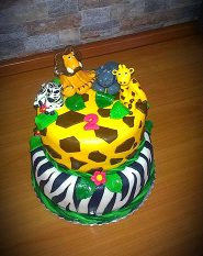madagaskar, torta, Torty so zvieratkami, Ja Nka, 1